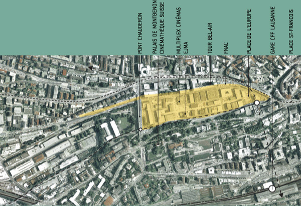 Plan plateau du Flon