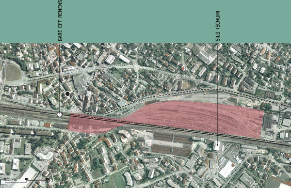 Plan plateau de Renens